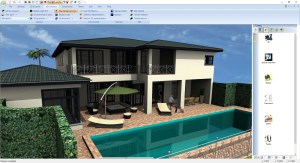 Project designed with 3D Construction elements