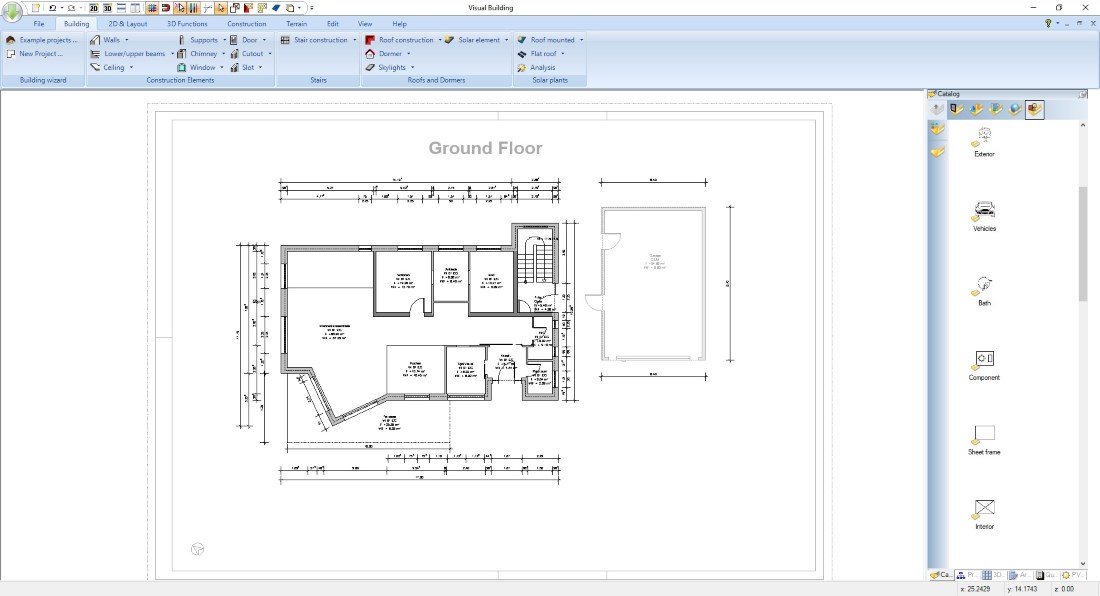 Create Floor Plan in Visual Building