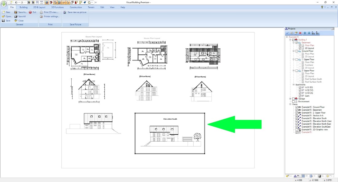 Visual Fire Escape Planner