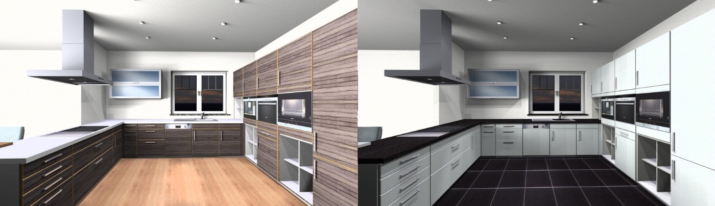Room Design with textures